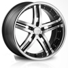 Vossen VVS 078 Wheels (Black Machined)