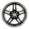 Xtatik Emerge 376 Wheels (Gloss Black)