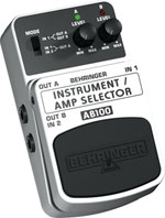 INSTRUMENT/AMP SELECTOR AB100