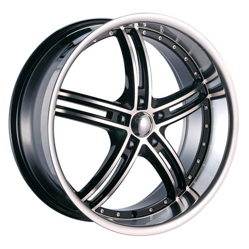 Velocity VW 860A Rims (Black Machined) | 20 X 8.5