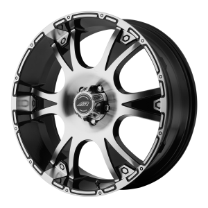 American Racing  AR889 Dagger 18X8 Gloss Black With Machined Face