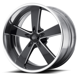 American Racing VN472 Burnout 18X9 Black Milled with Polished Barrel