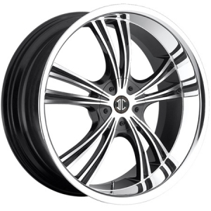 SFOne Number 2 20X8.5 Black Machined