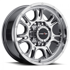 Vision 399 Fury 20X9 Phantom Chrome