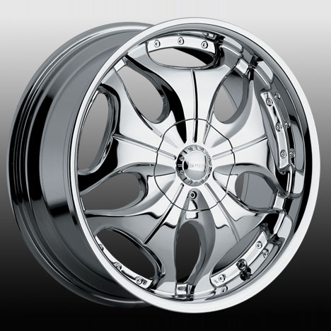 Incubus 525 Novacaine 24 X 10 Inch Rims (Chrome) | Incubus 525 ...