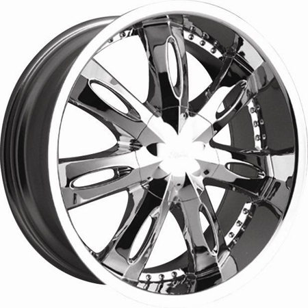 Milanni Witchy 22 X 9.5 Inch Rims (Chrome) | Milanni Witchy Rims